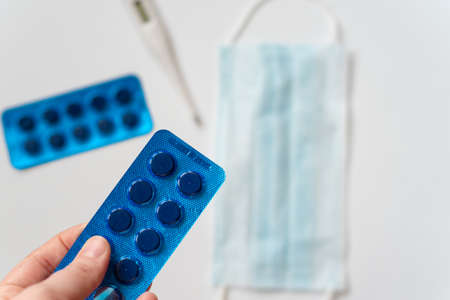 Masks, tablets, The virus and the epidemic.