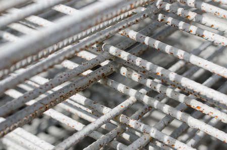 Wire mesh for Construction job.の写真素材