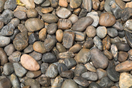 Background with colorful sea pebbles.
