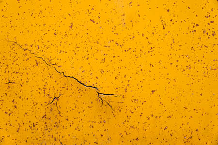 Metal surface through time.Until decayed from rust corrosion.の写真素材