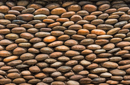 Background texture of stone wall stacking layer