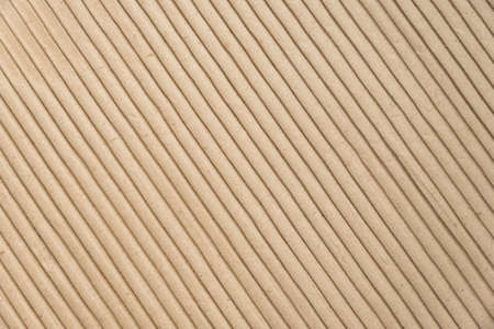 Brown corrugated paperboard texture background.の写真素材