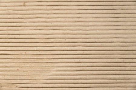 Brown corrugated paperboard texture background.の写真素材