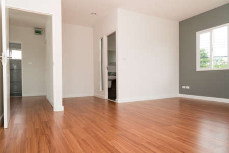 An empty rooms in a house waiting for decoration.の写真素材