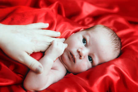 Newborn babyの写真素材