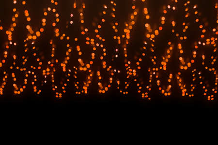 Defocused circle light background