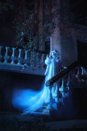 Ghost in night