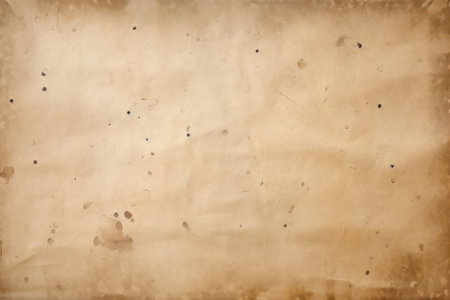Empty old paper background. Brown vinage textureの素材