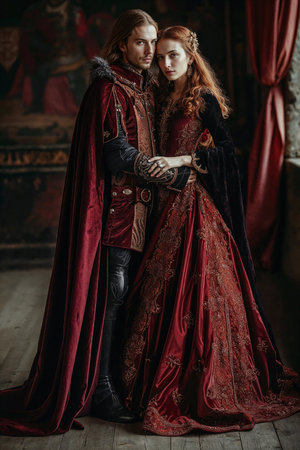 Elegant Waltz in a Grand Ballroomの素材