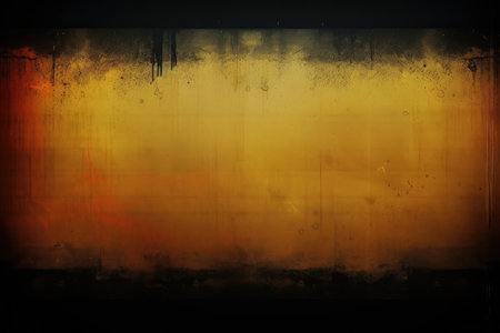 Warm Toned Grunge Background with Dripsの素材