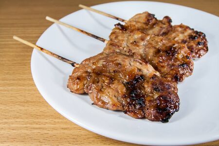 Grilled pork 4の写真素材