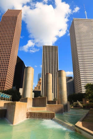 Downtown Houston Texasの写真素材