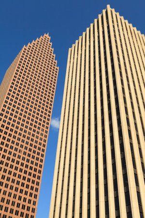 Tall Downtown Skyscrapersのeditorial素材