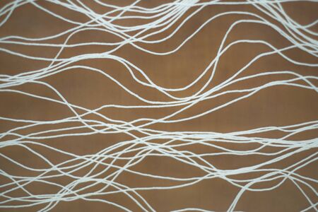 Close up view of a abstract string background 