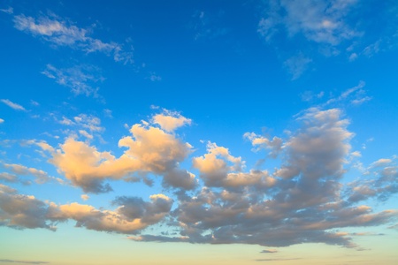 Beautiful cloudscape over Perdido Beach in Pensacola, Florida の写真素材