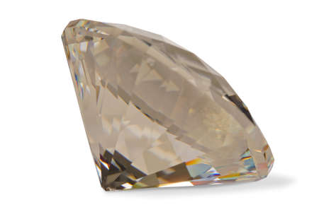 Artificial diamonds on the isolated backgroundの写真素材
