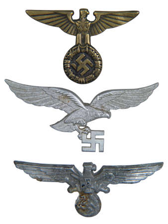 icon of German officers during the Second World Warの写真素材