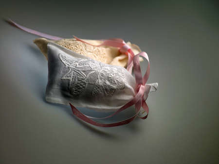 Photo small bags for small accessoriesの写真素材