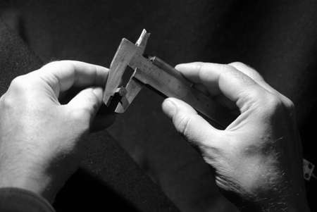 photo hands of the men working at the momentの写真素材