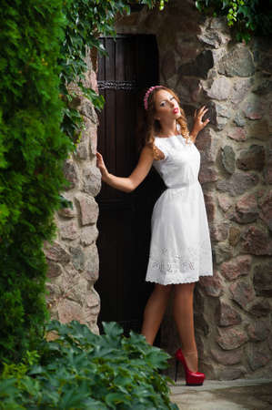 beautiful young woman の写真素材