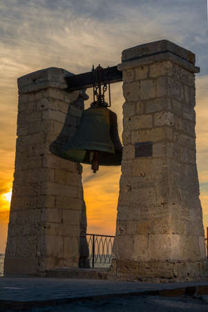 Landmark bells at Chersonesos. Crimea