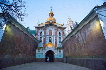 Gateway to the Kiev-Pechersk Lavraの写真素材