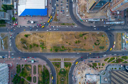 View of Kiev, Obolon from the height