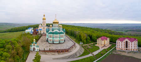 Architecture of the Orthodox Church in the village of Bancheni. Ukraineの写真素材