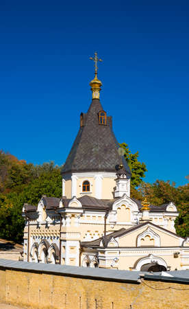 Kiev-Pechersk Lavra against the blue sky