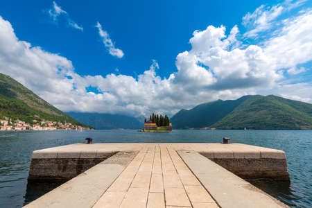 An island near the city of Budva. Montenegro
