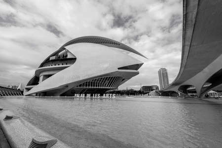 City of Sciences and Arts. Valencia Spainの写真素材