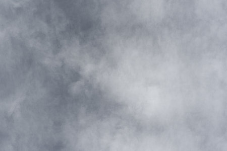 Abstract gray background in the form of clouds.