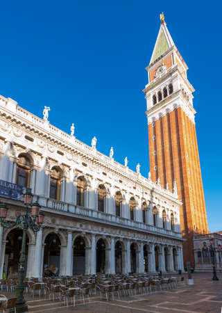 Architectural buildings in Venice. Italyの写真素材