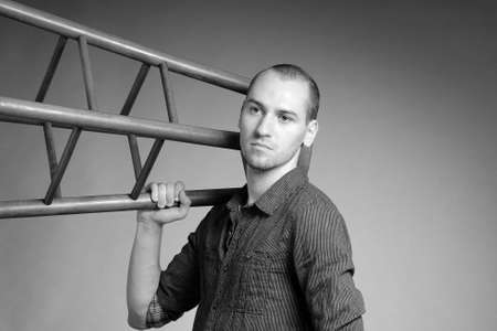 angry business man fightingの写真素材