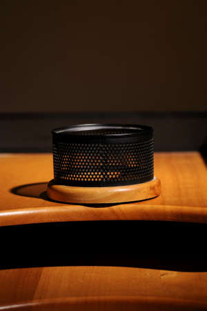 closeup with business objectsの写真素材