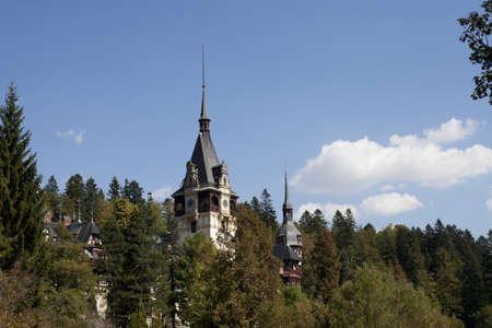 forest around palaceのeditorial素材