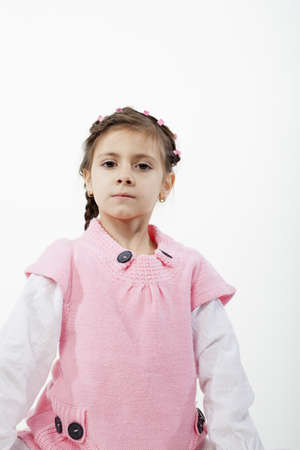 beautiful child posing