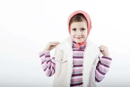 beautiful girl portraitの写真素材