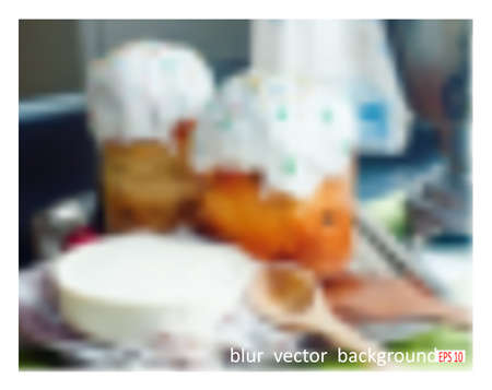 Easter. Blur vector backgroundのイラスト素材