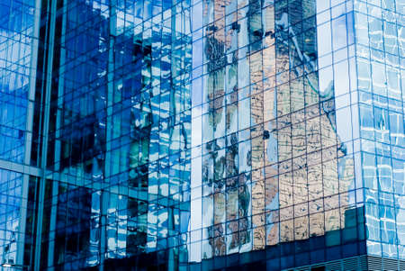 New majestic buildings modern business center "Moscow-city". Russia, Moscowの写真素材