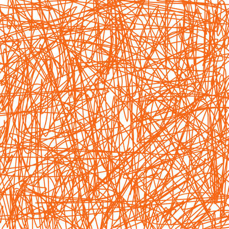 Vector abstract background of interwoven lines, tangled lines, wires, threads, net,のイラスト素材