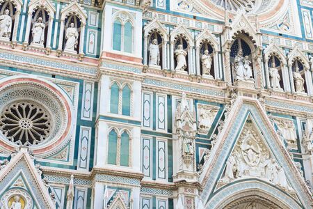 Cathedral of Santa Maria del Fiore (Duomo), Florence, Italyの写真素材