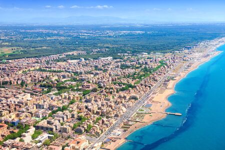 Coast of Italy. Aerial viewの写真素材
