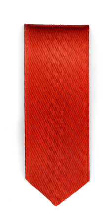Red bookmark isolated on white backgroundの写真素材