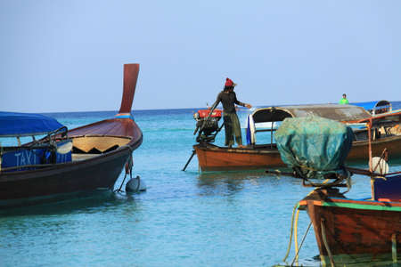 Fishing in Thailandのeditorial素材