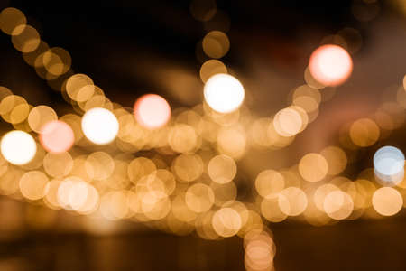 Wedding and christmas party evening. Blurred dance floor Wedding invitation background.の写真素材