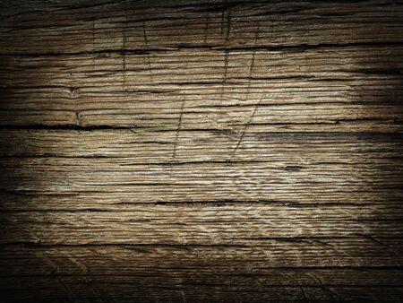 Dark brown colored oak wood textureの写真素材