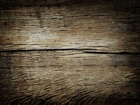 Dark brown colored oak wood textureの写真素材