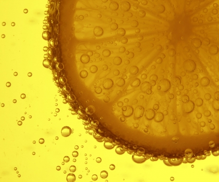 slice of lemonの写真素材