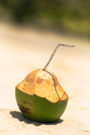Coconut Water Drinkの写真素材